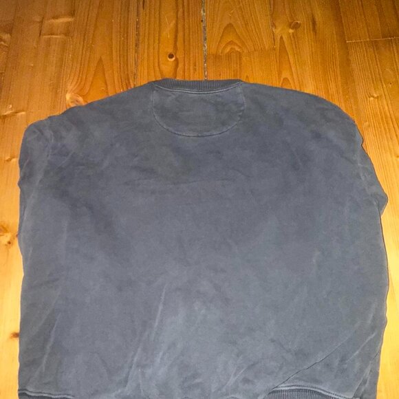 American Eagle Outfitters Women's Navy and Grey Sweatshirt - Picture 3 of 3